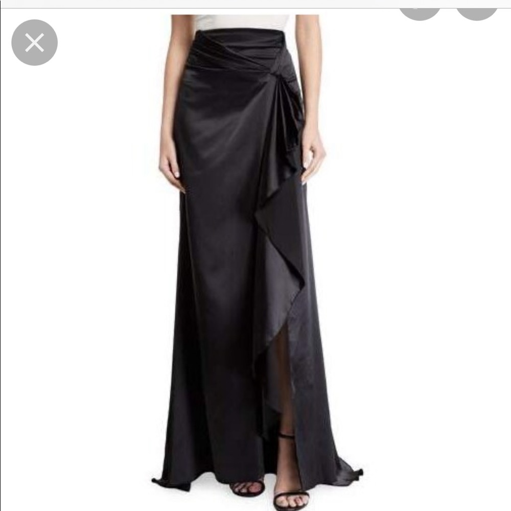Alexis brill high waist black skirt
